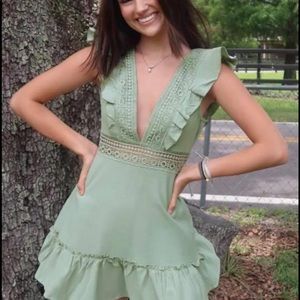 This mint or teal ZAFUL dress !